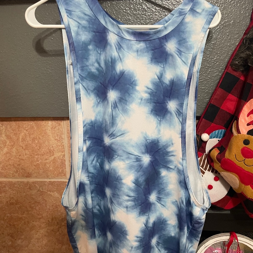 Barbell Apparel drop arm tank men medium